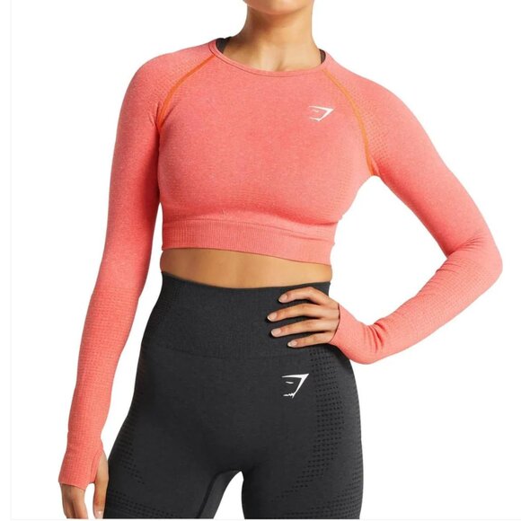 Gymshark Vital Seamless Long Sleeve Crop Top - Picture 2 of 6